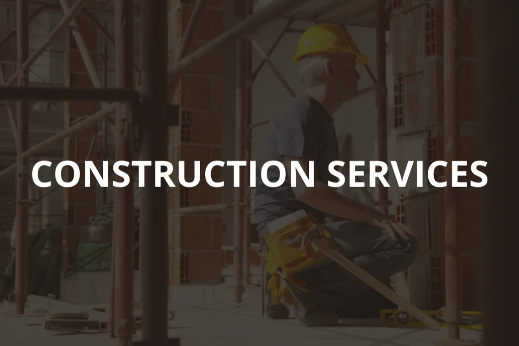 construction service caption for service
