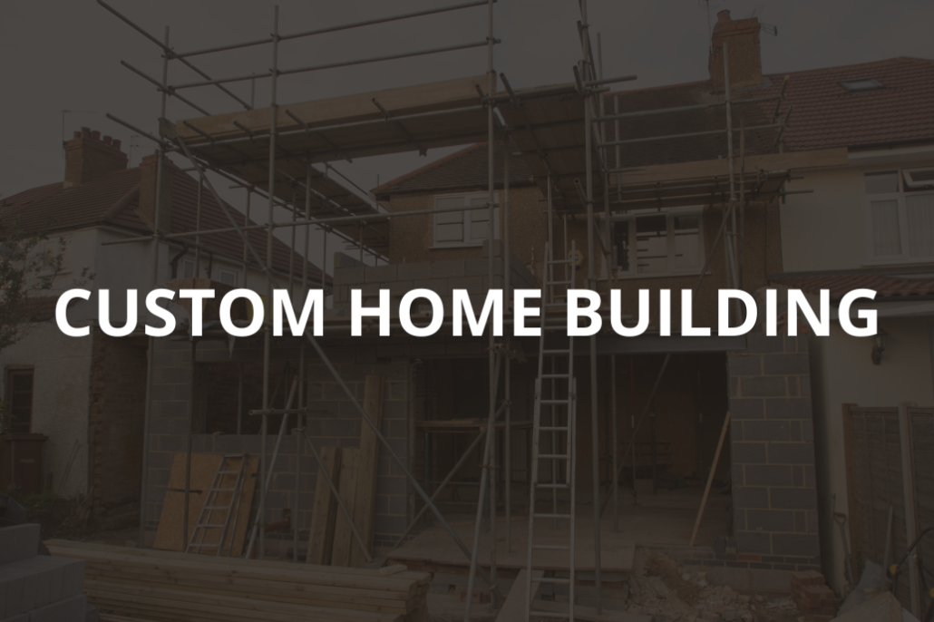 custom home builders caption for service