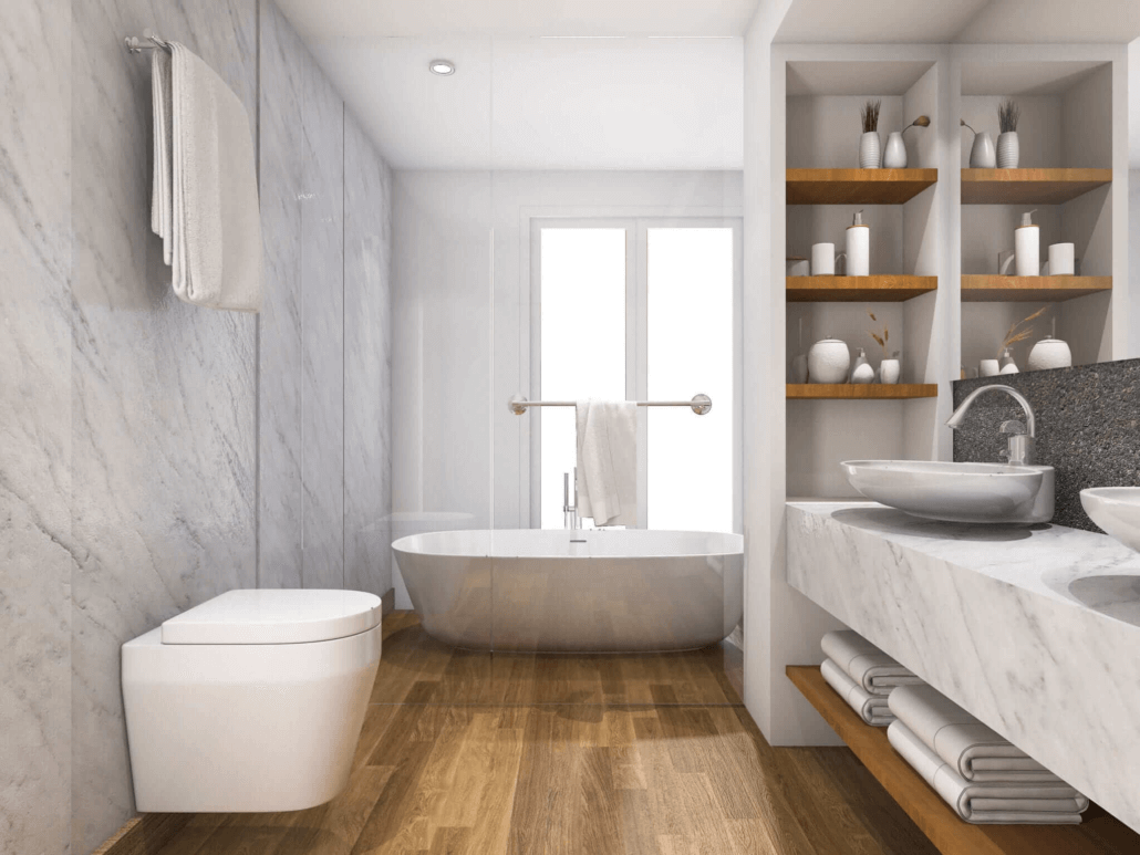 Sustainable Flooring for bathroom remodeling in Scottsdale